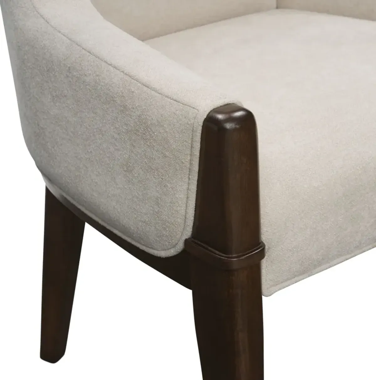 Milan Dining Table, 6 Side Chairs and 2 Host Chairs - Espresso
