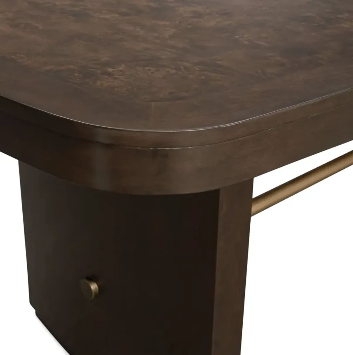 Milan Dining Table, 6 Side Chairs and 2 Host Chairs - Espresso