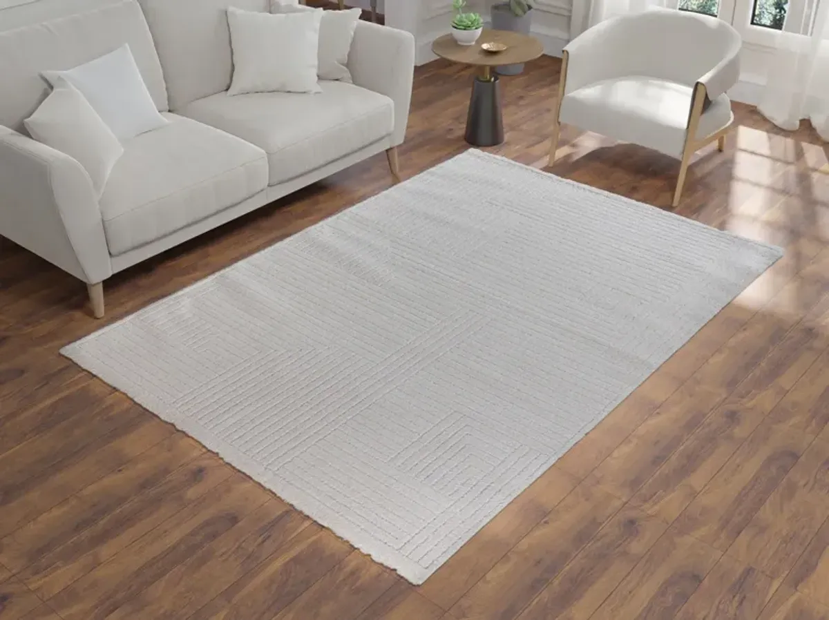 Oriel 5' x 8' Area Rug - Ivory