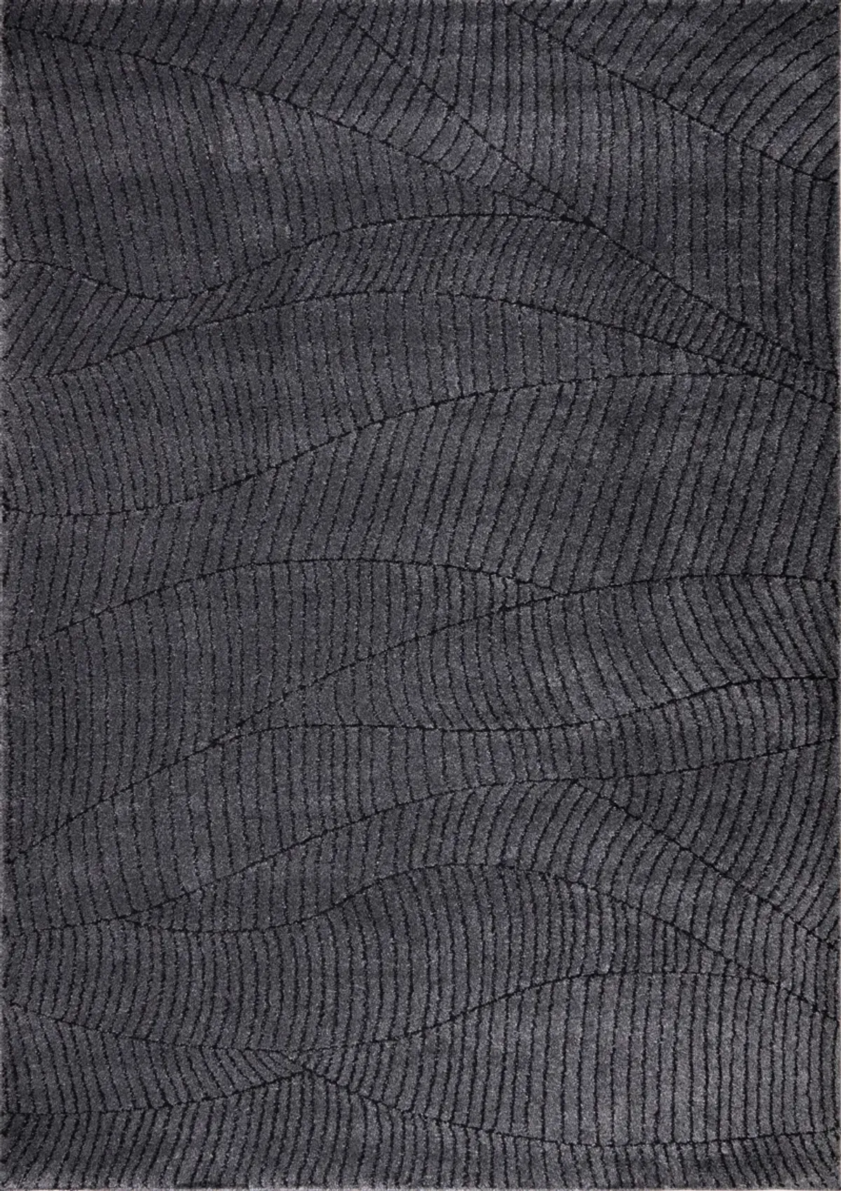 Oriel 5' x 8' Area Rug - Charcoal