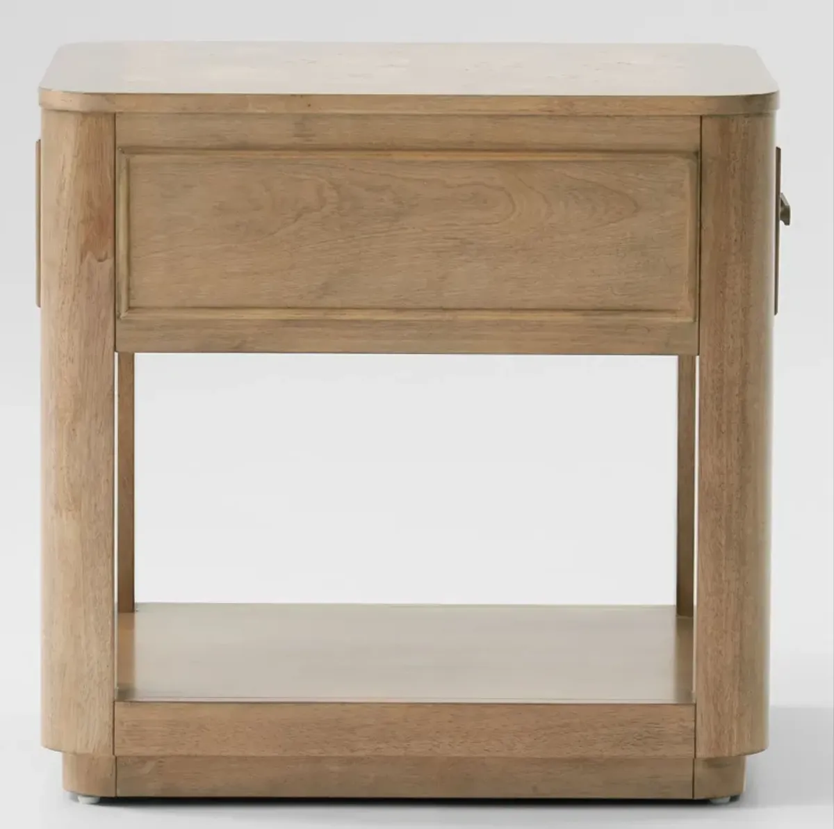 Milan Rectangular End Table With USB Charging