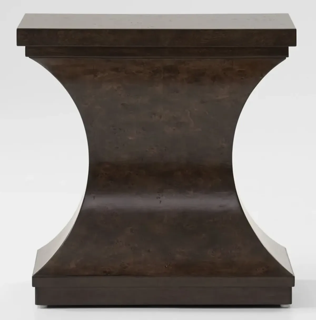 Milan Chairside Table - Espresso