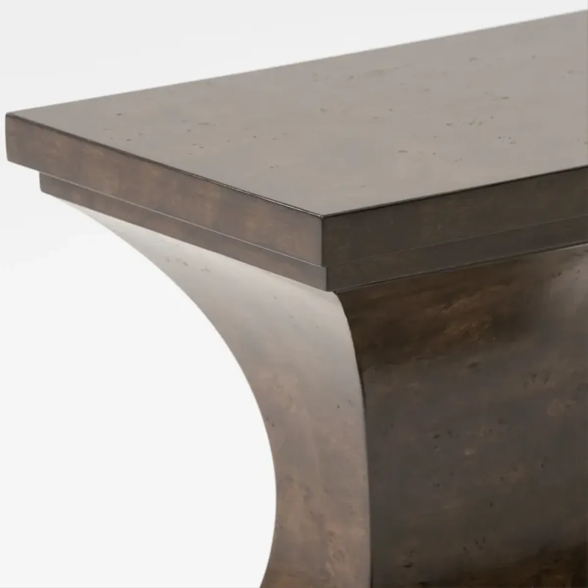 Milan Chairside Table - Espresso