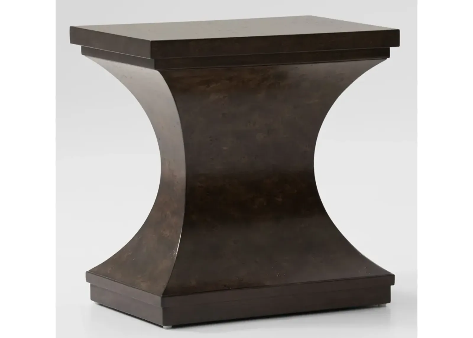 Milan Chairside Table - Espresso