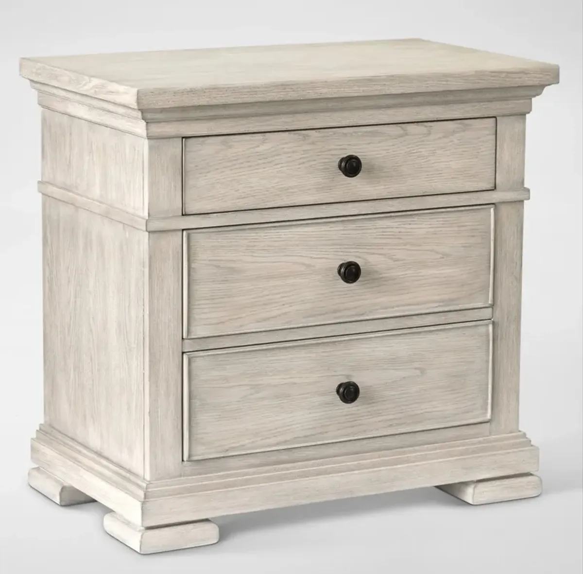 Asheville Nightstand with USB Charging - Sandstone