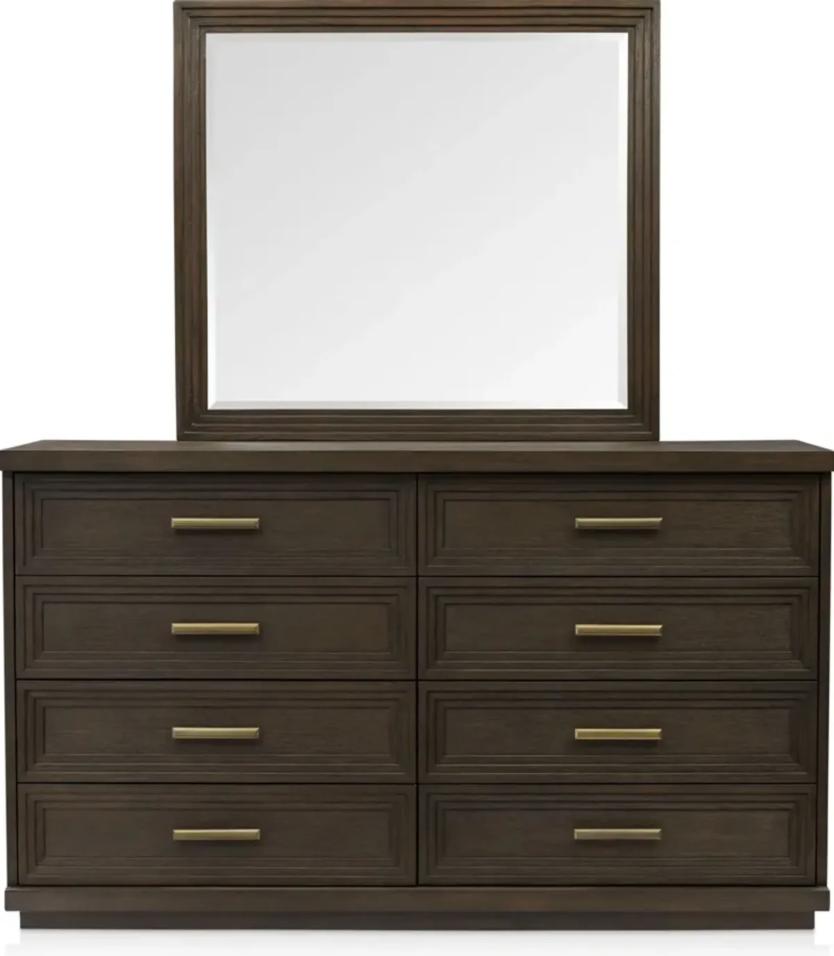 Arielle Dresser & Mirror - Tobacco