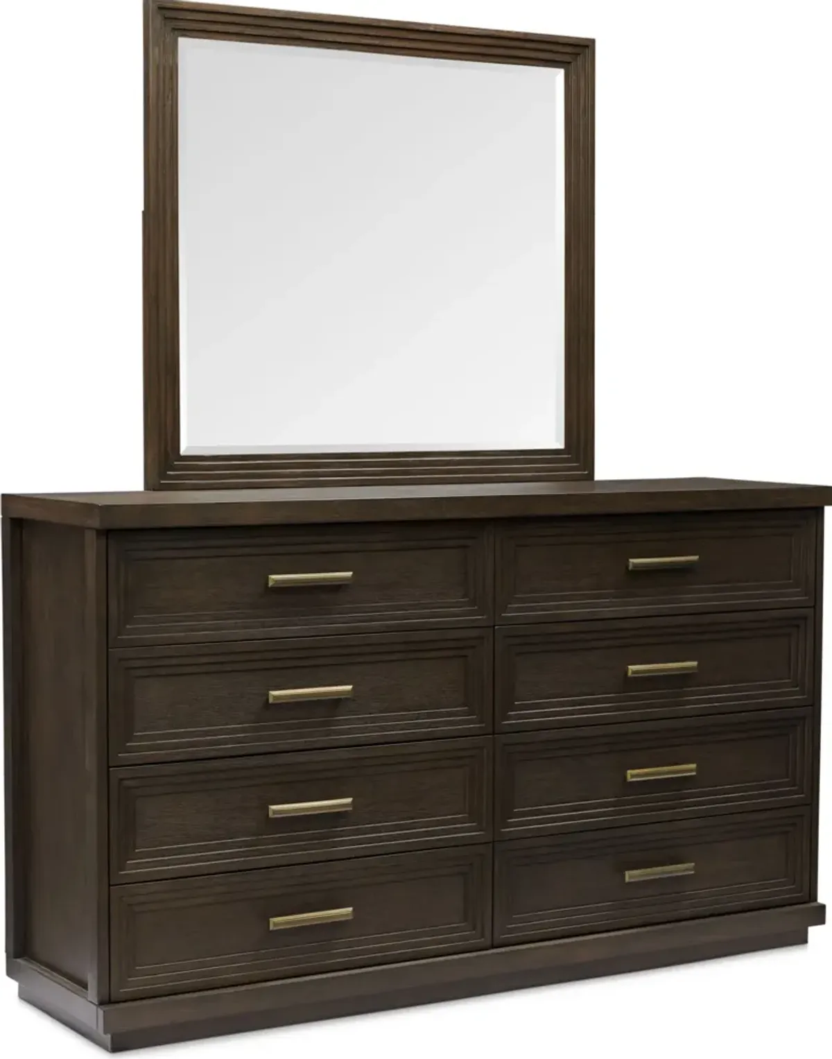 Arielle Dresser & Mirror - Tobacco