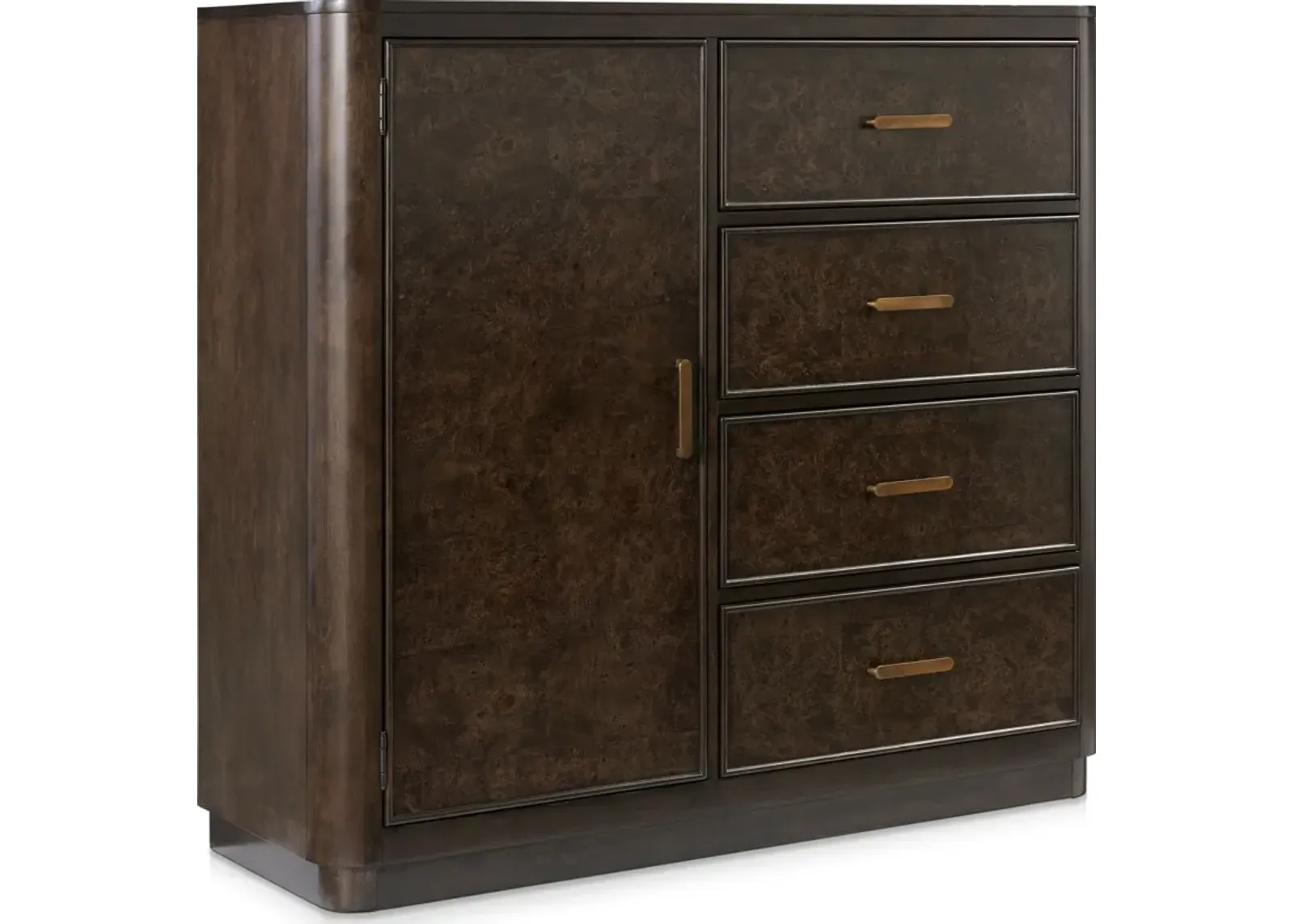 Milan Door Chest - Espresso