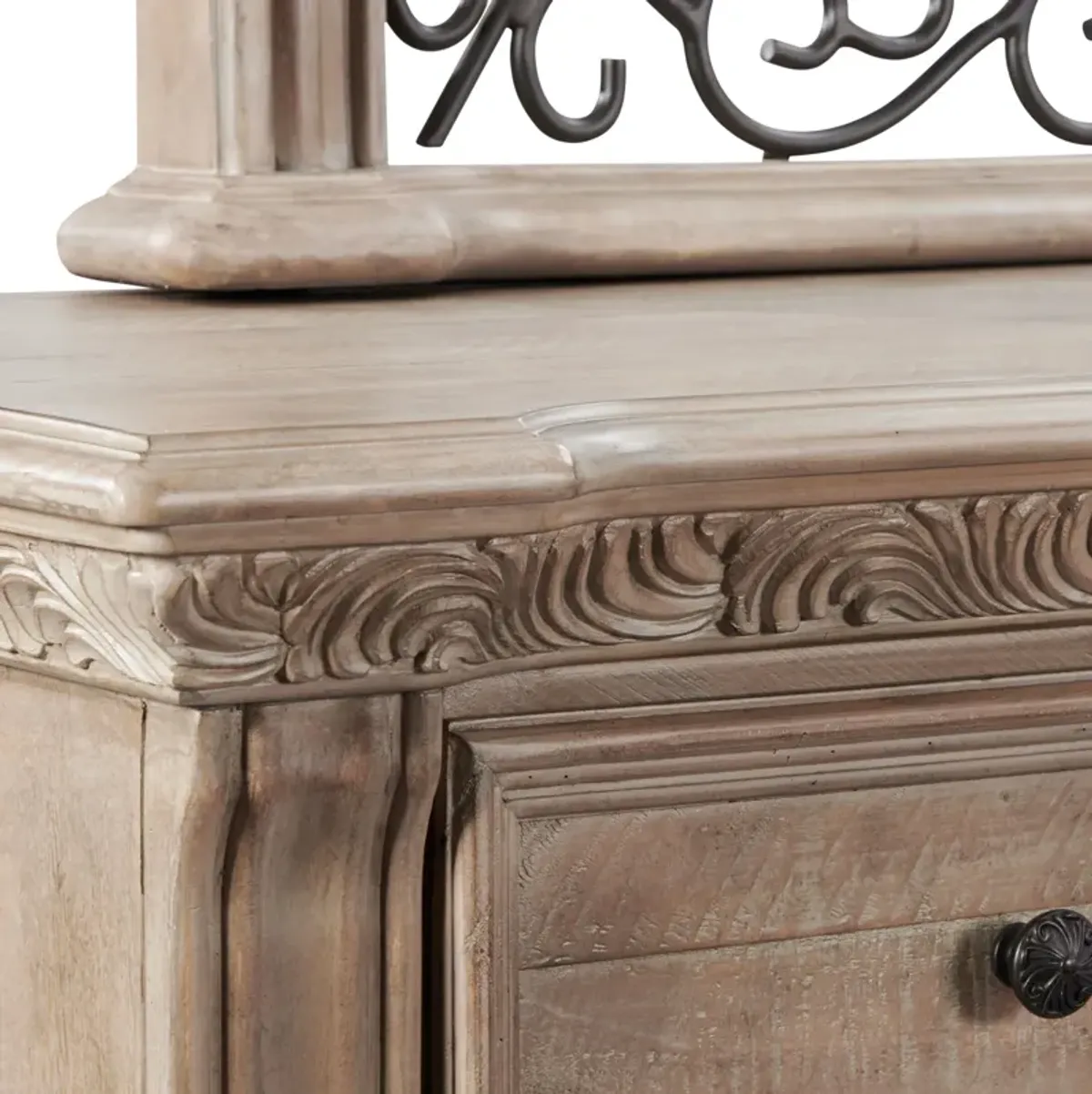 Tuscany Dresser and Mirror - Taupe