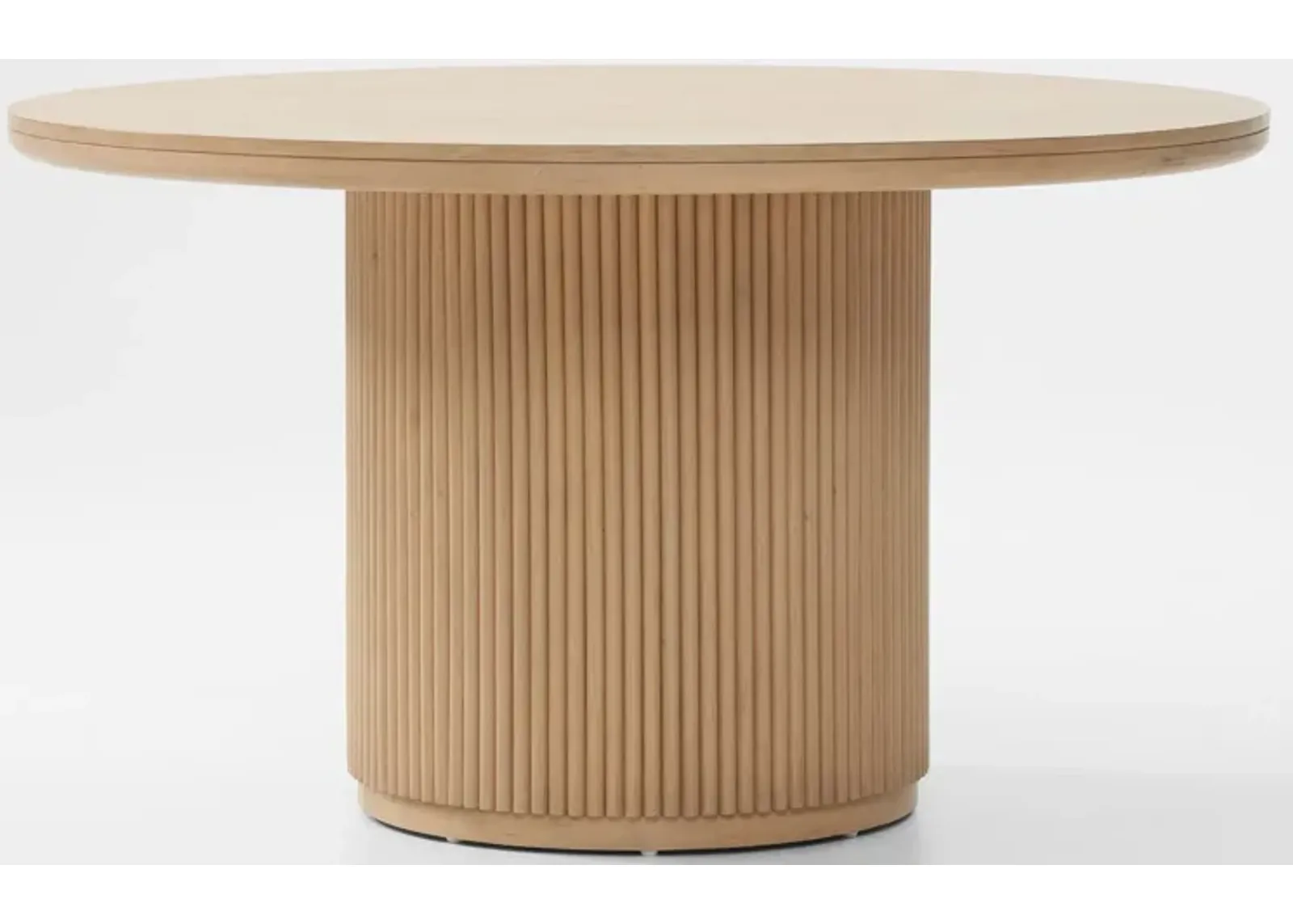 Santa Monica Round Dining Table - Natural