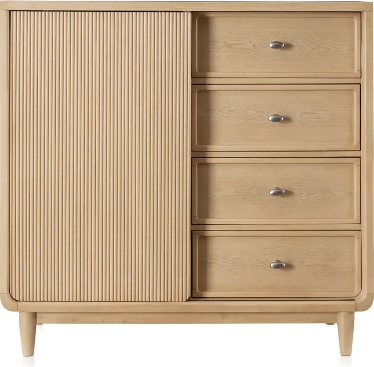 Santa Monica Door Chest - Natural