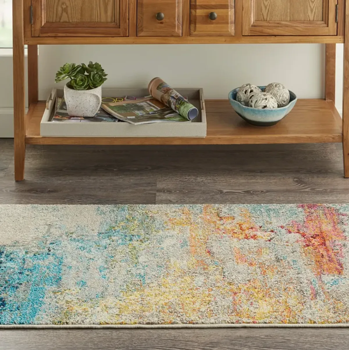 Tulum 4' x 6' Area Rug - Multicolor