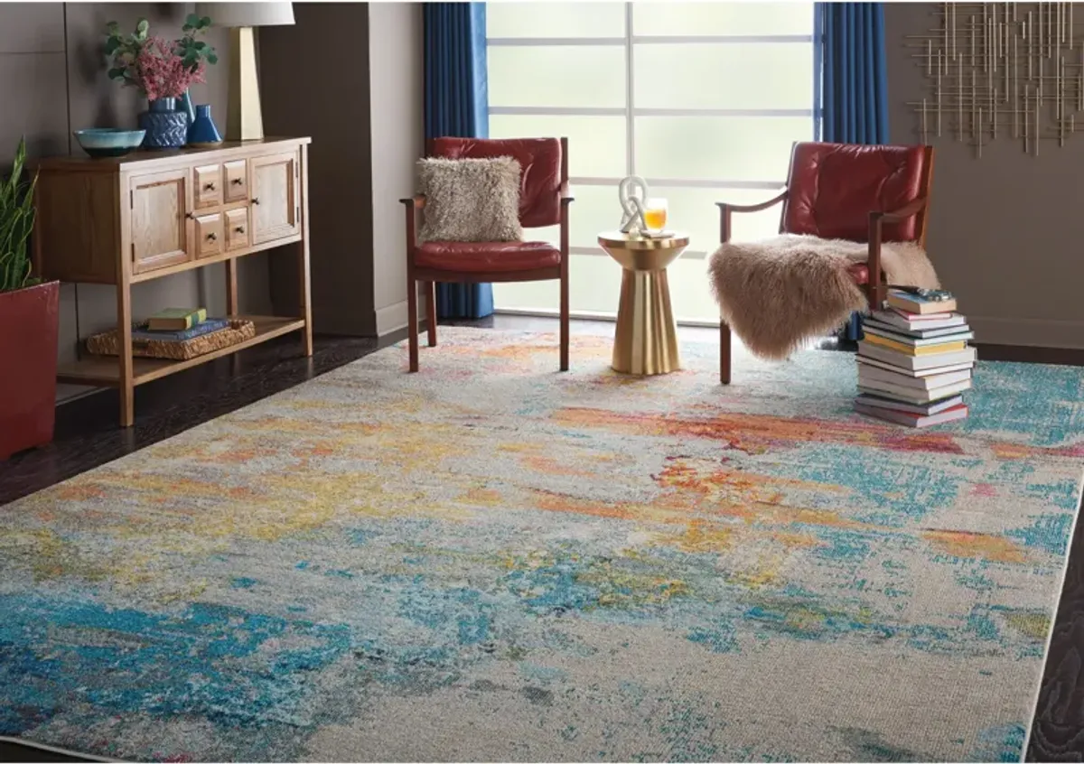 Tulum 6' x 9' Area Rug - Multicolor