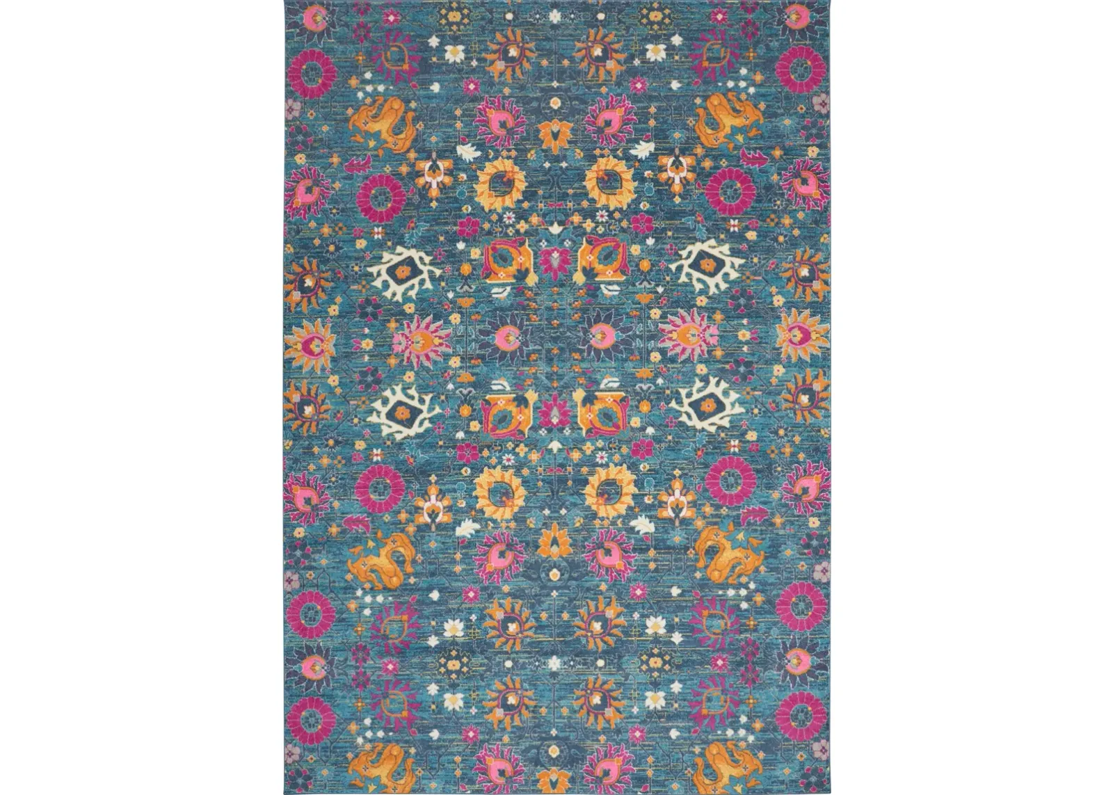 Tralee 9' x 12' Area Rug - Denim