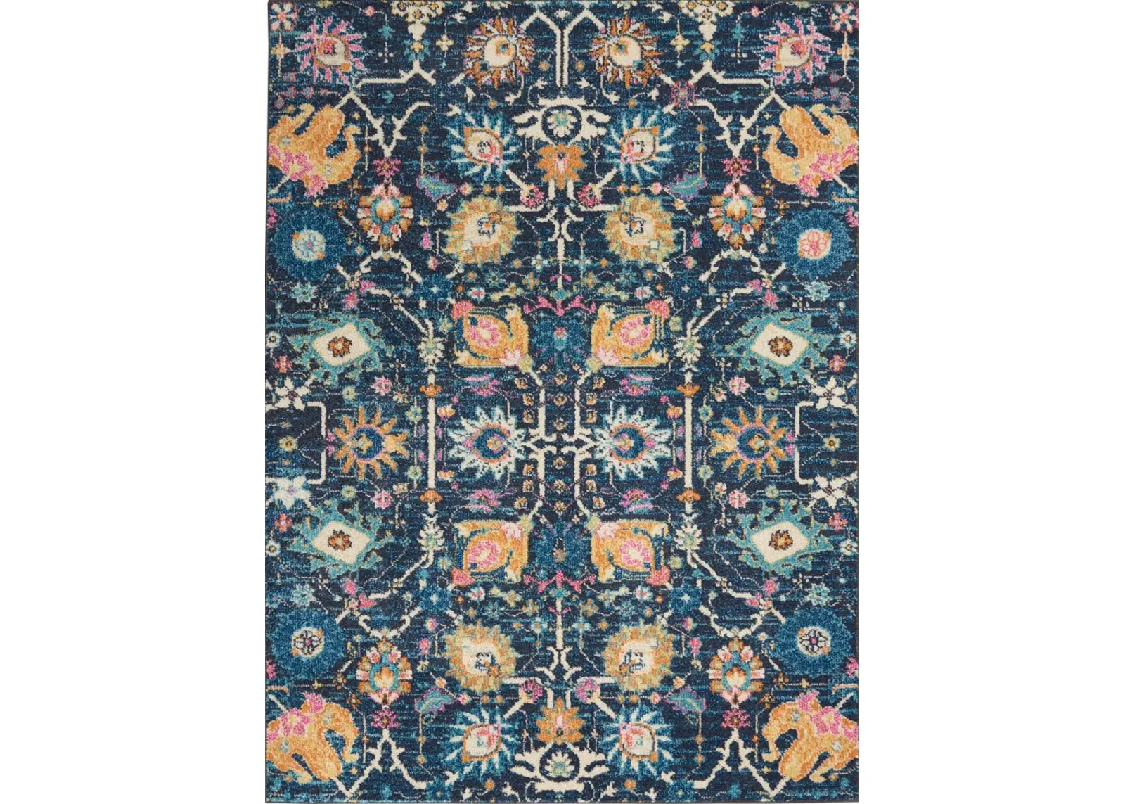 Tralee 4' x 6' Area Rug - Navy