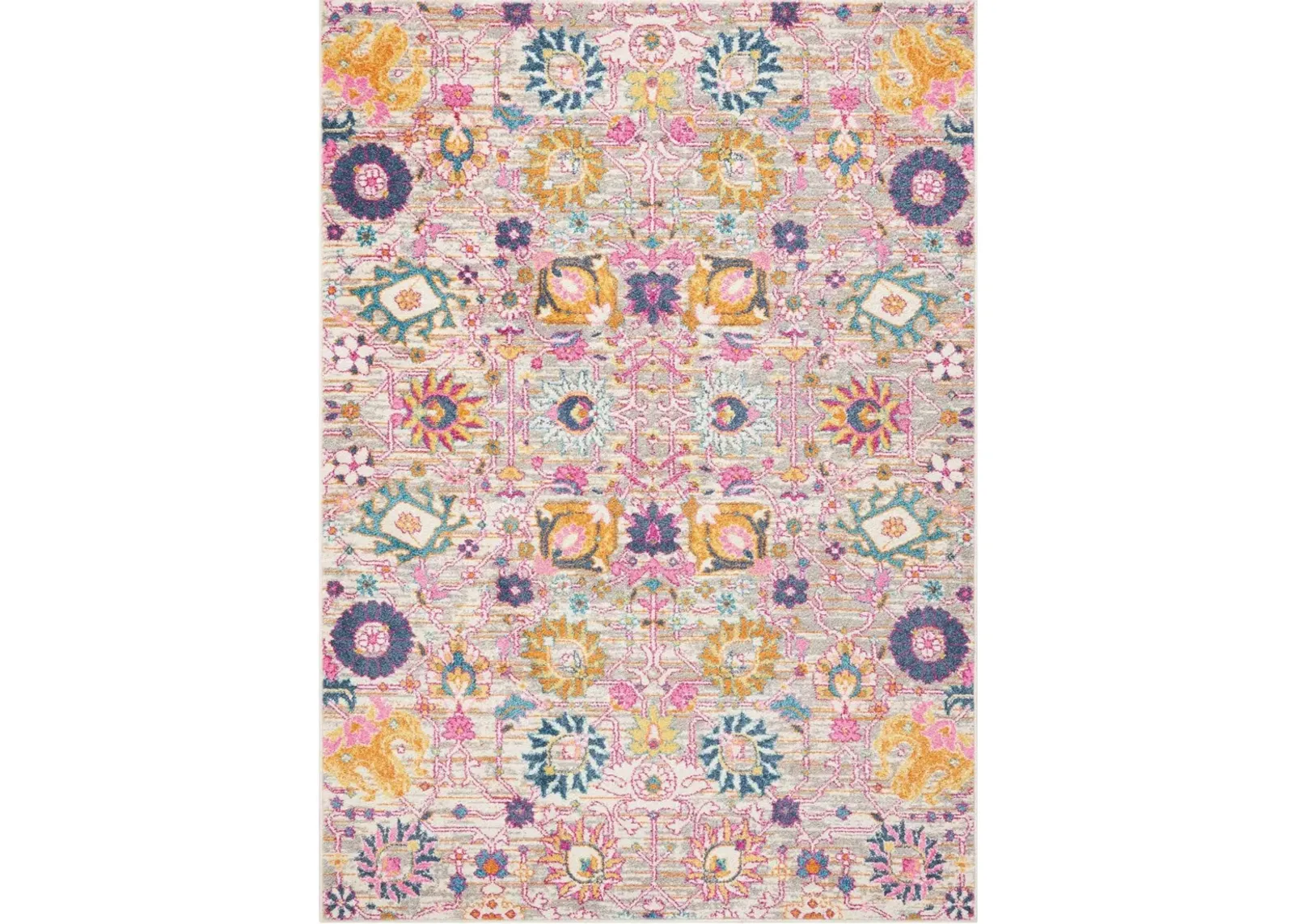 Tralee 7' x 10' Area Rug - Silver