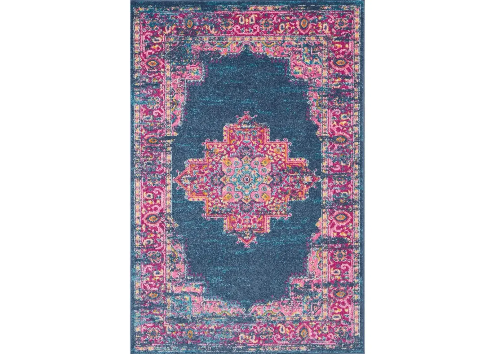 Tralee 4' x 6' Area Rug - Blue