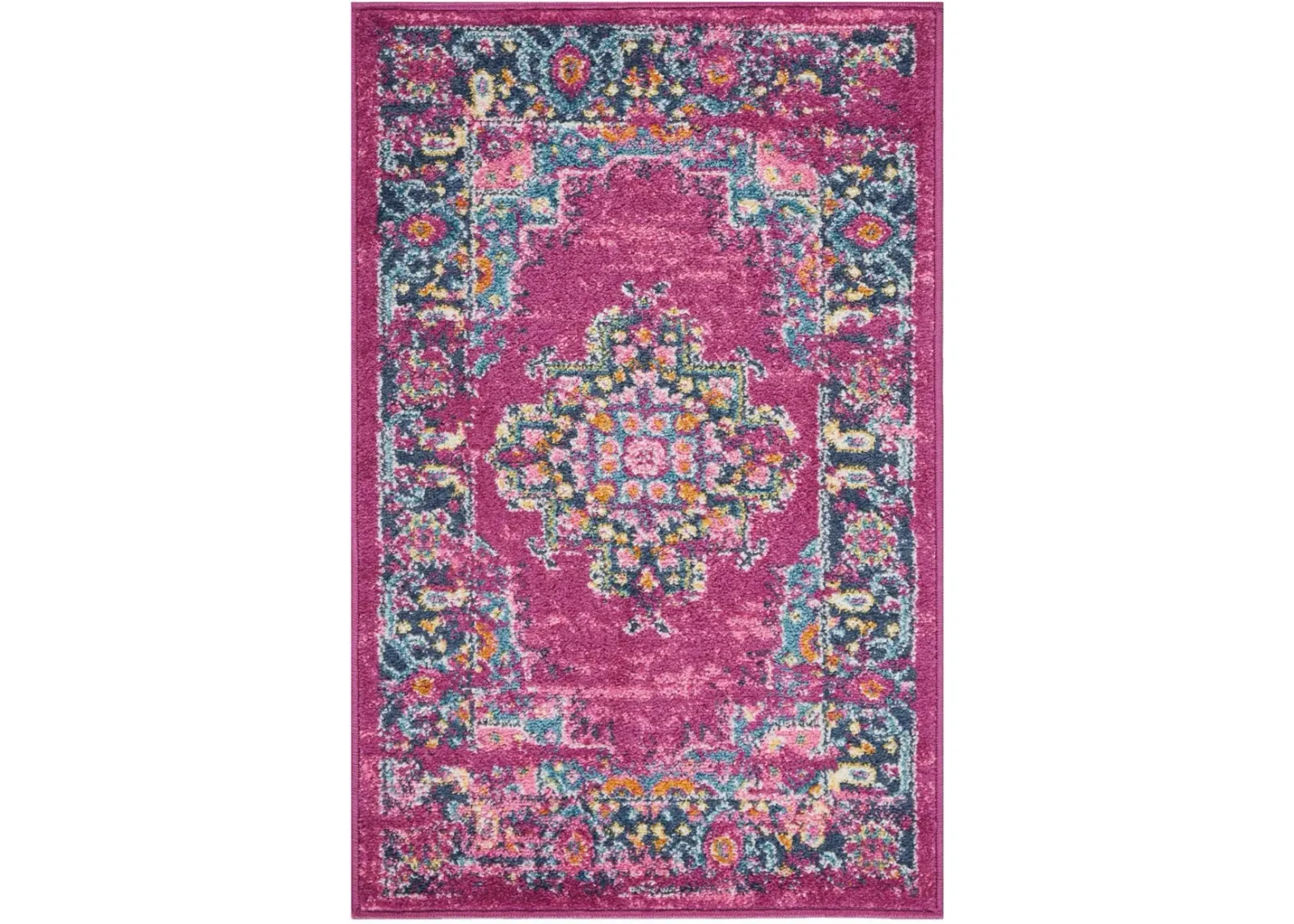 Tralee 2' x 3' Area Rug - Fuchsia