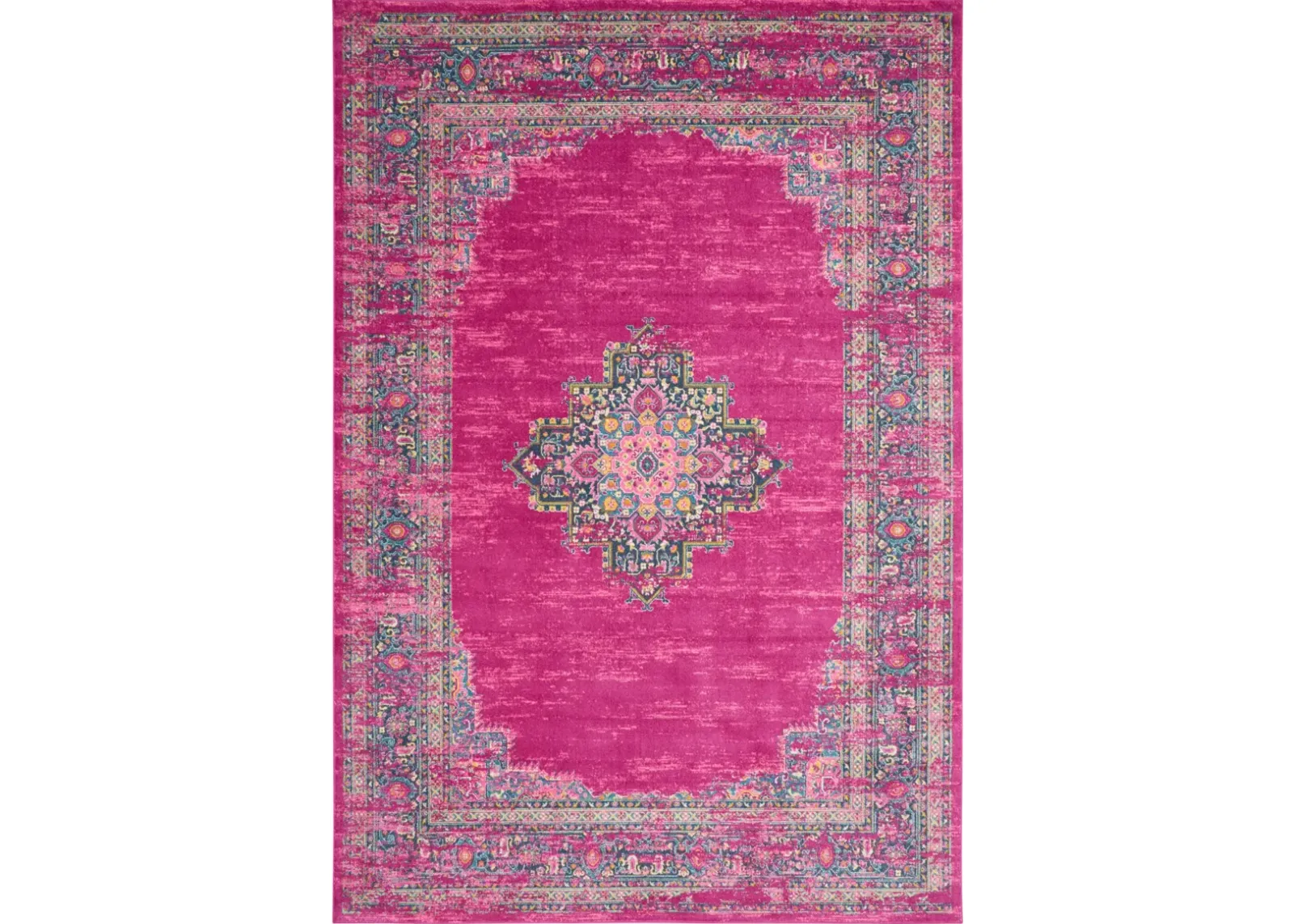 Tralee 12' x 15' Area Rug - Fuchsia