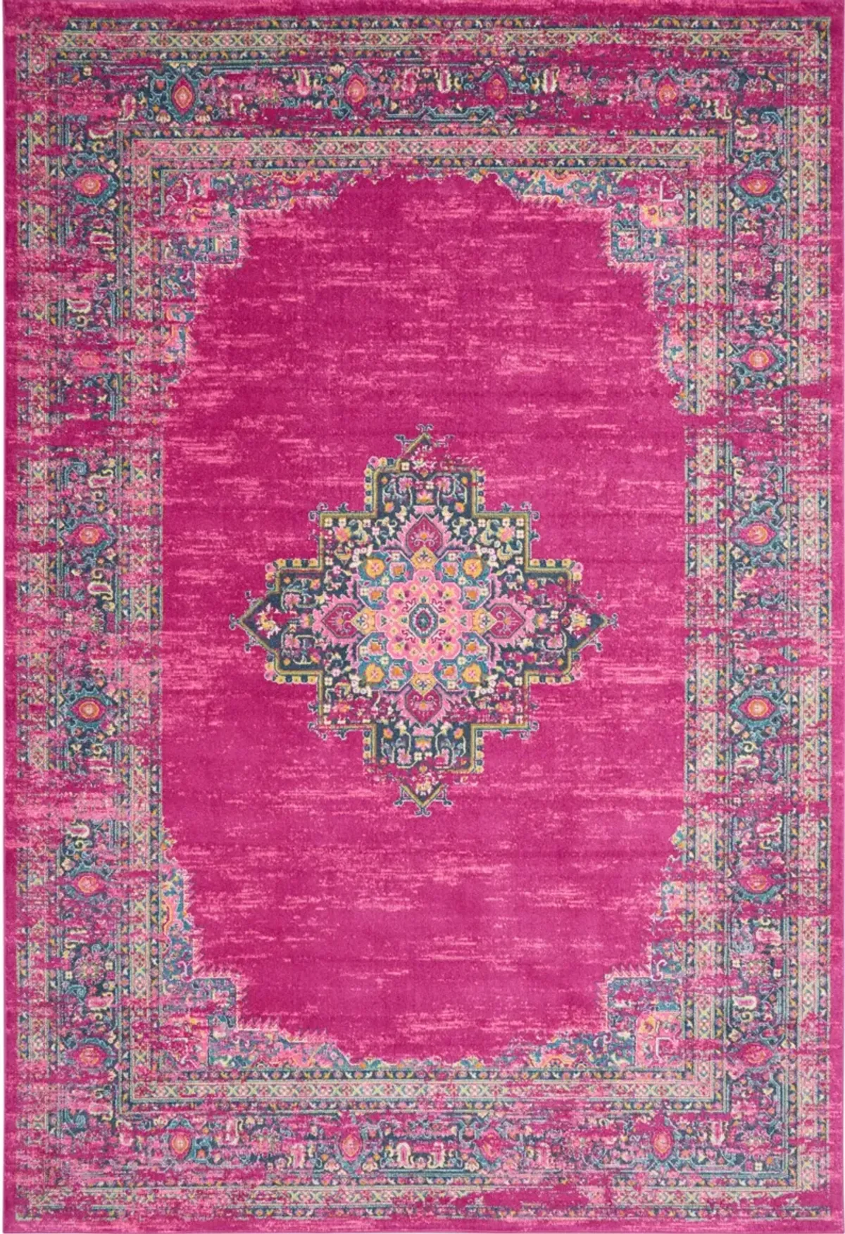 Tralee 12' x 15' Area Rug - Fuchsia