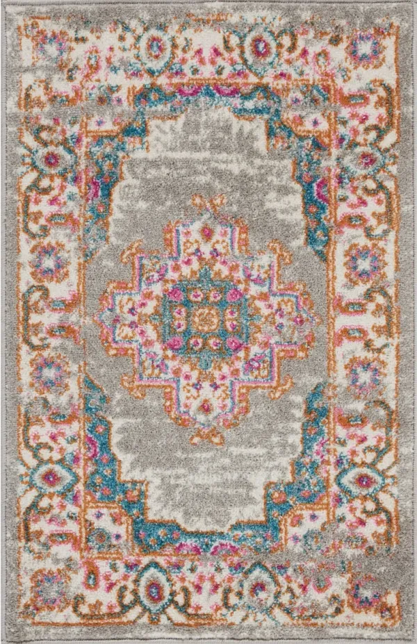 Tralee 2' x 3' Area Rug - Gray