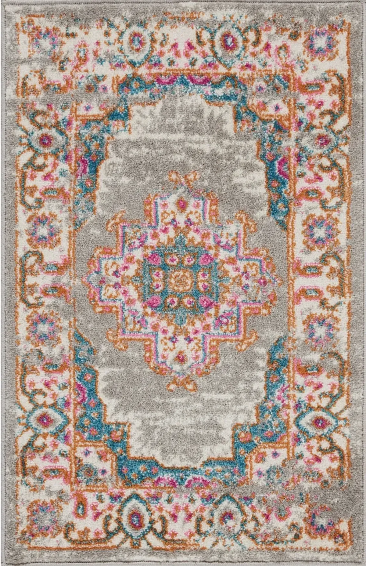 Tralee 2' x 3' Area Rug - Gray