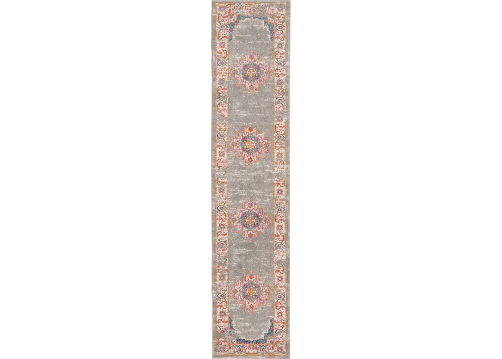 Tralee 2' x 6' Runner Rug - Gray