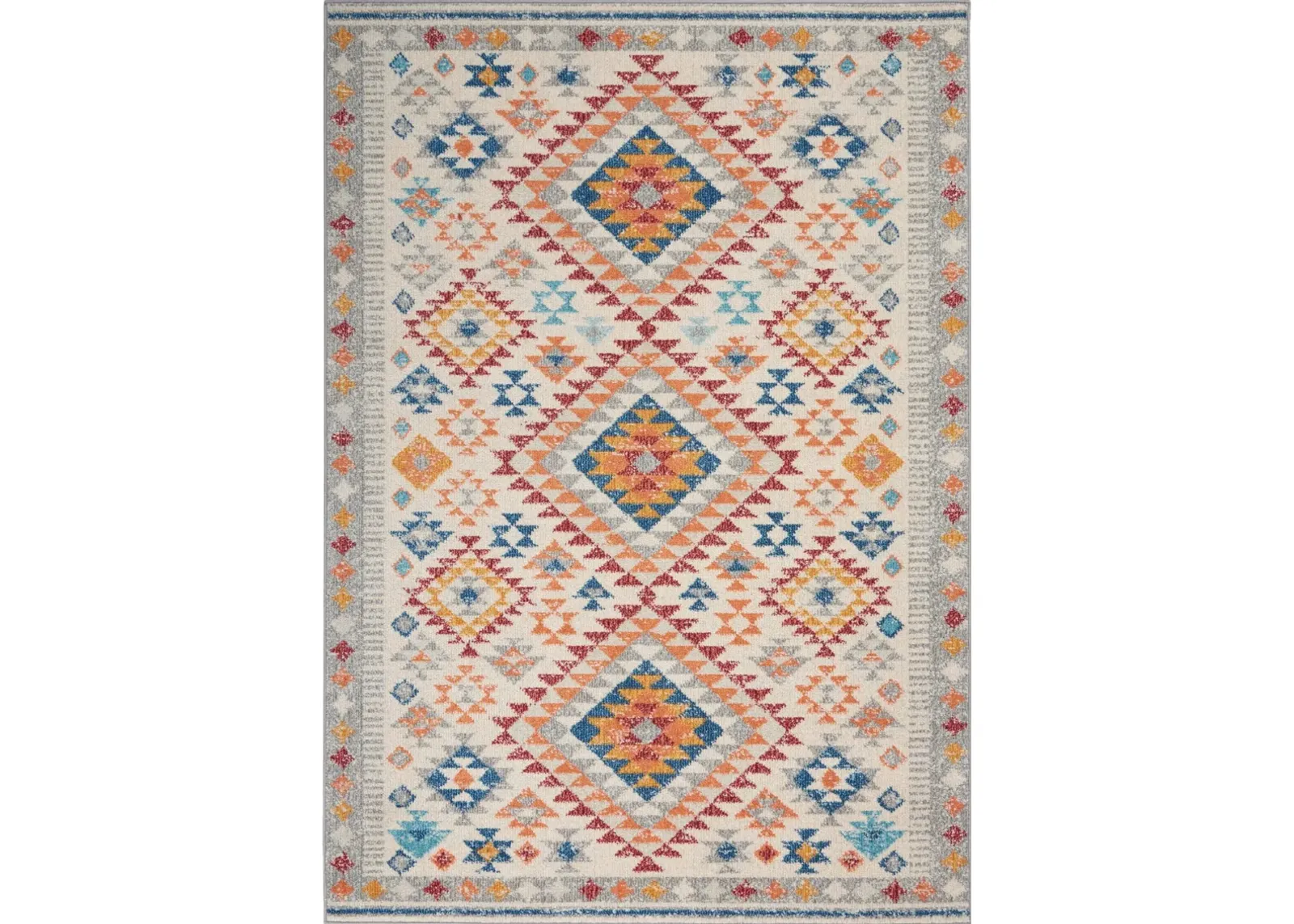 Tralee 4' x 6' Area Rug - Ivory Multicolor