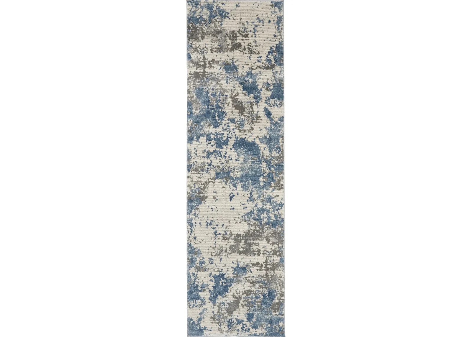 Pembrook 2' x 8' Runner Rug - Blue/Gray