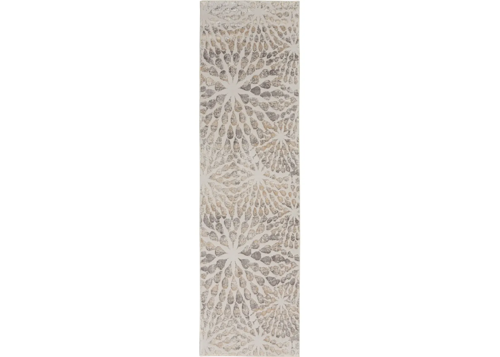 Lucerne 2' x 8' Runner Rug - Ivory/Beige