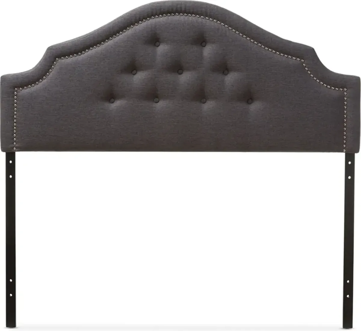 Bello Full Upholstered Headboard - Dark Gray