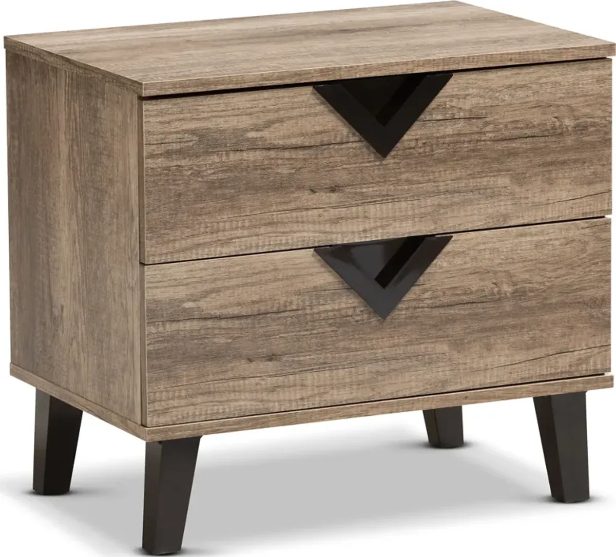 Padma 2 Drawer Nightstand - Light Brown