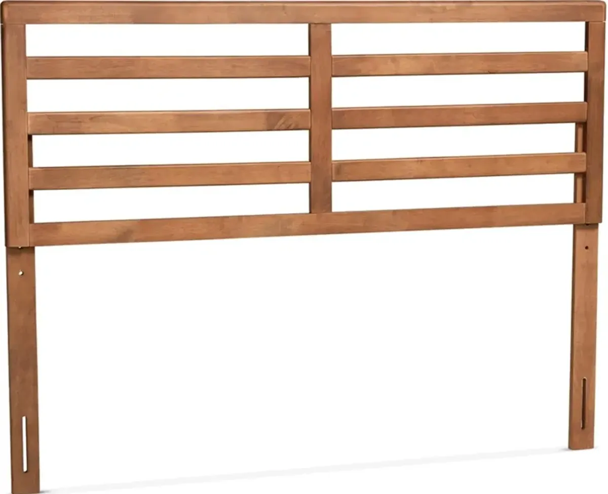 Solange Full Headboard - Ash Walnut