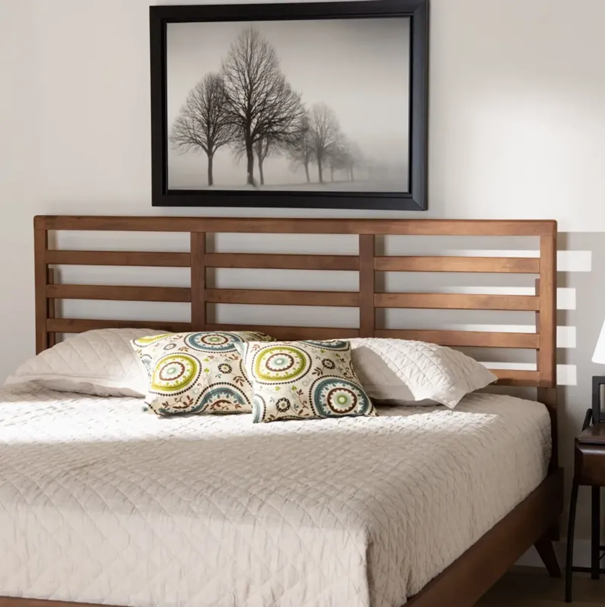 Solange King Headboard - Ash Walnut