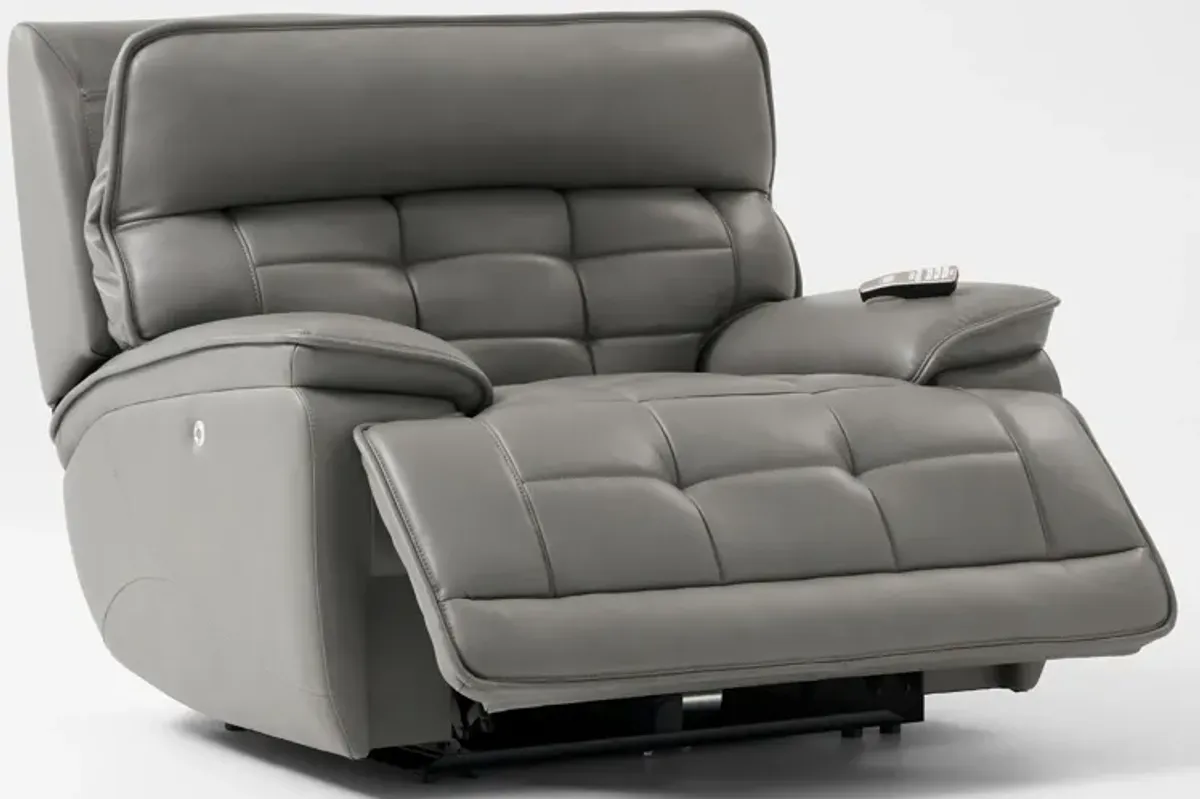 Cascade Triple-Power Recliner - Gray