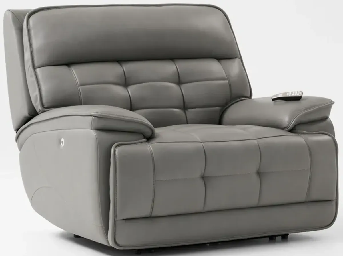 Cascade Triple-Power Recliner - Gray