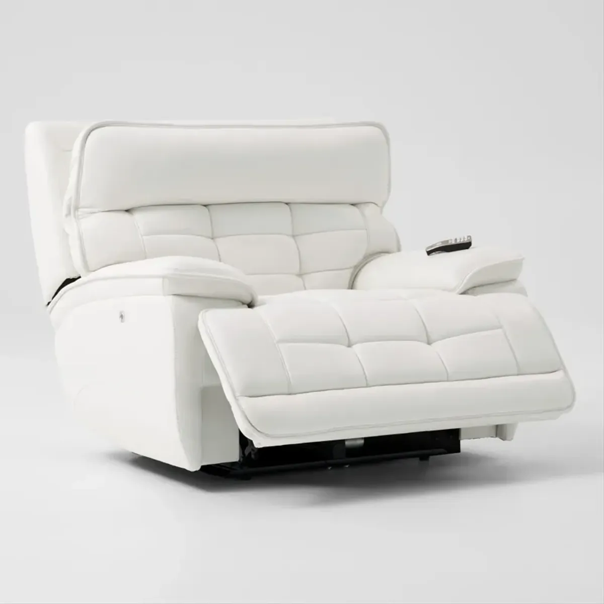 Cascade Triple-Power Recliner - White