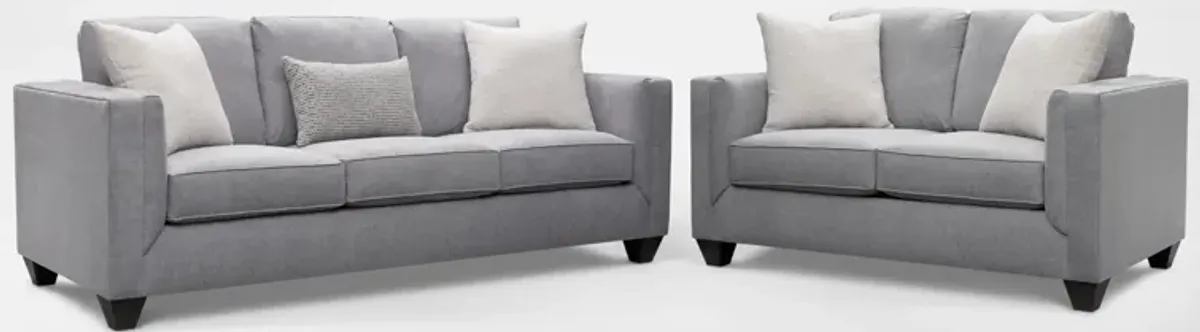 Keegan Sofa and Loveseat Set