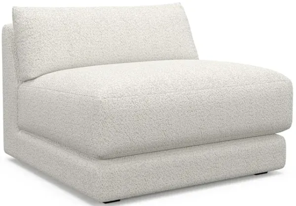 Malibu Armless Chair - River Rock Ivory