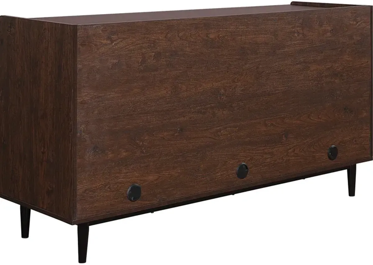 Colter Sideboard - Dark Brown/Navy Blue