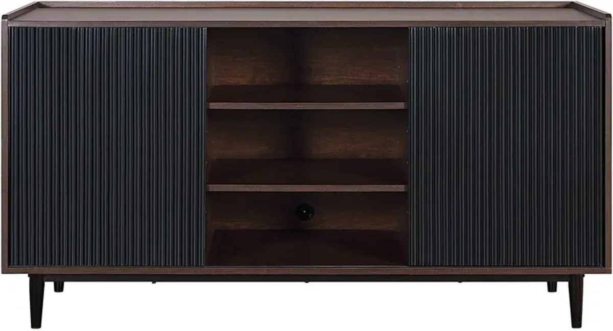 Colter Sideboard - Dark Brown/Black