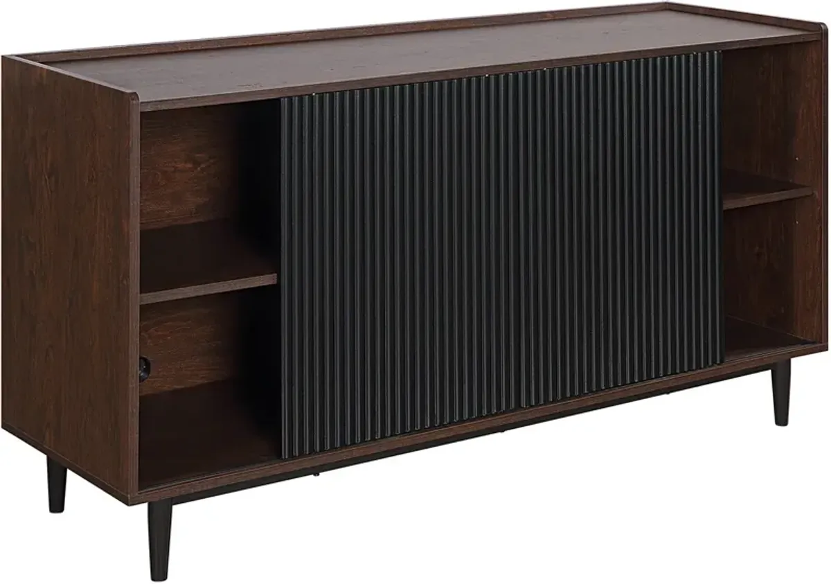 Colter Sideboard - Dark Brown/Black