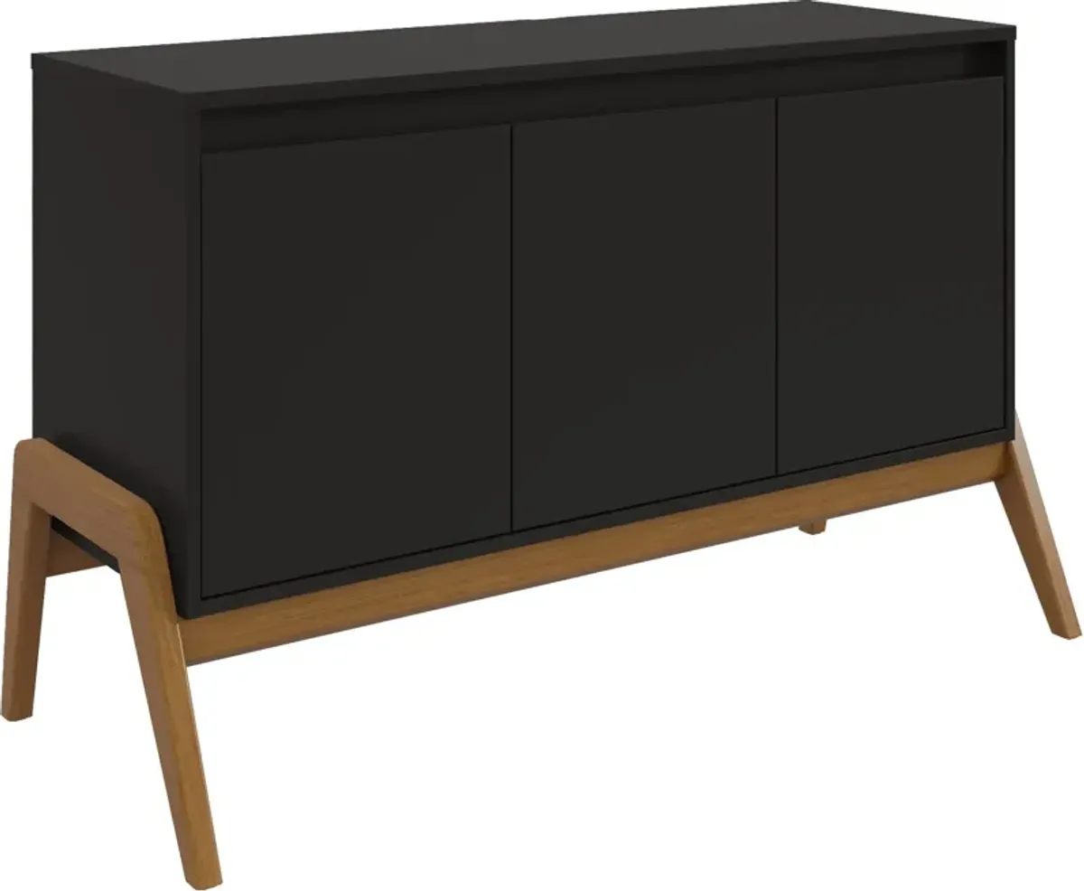 Zamir 48" Sideboard - Matte Black