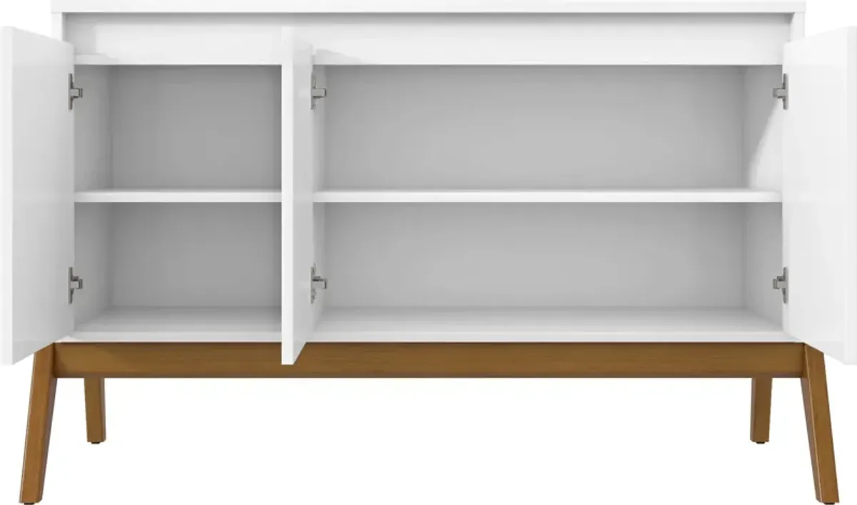 Zamir 48" Sideboard - Matte White