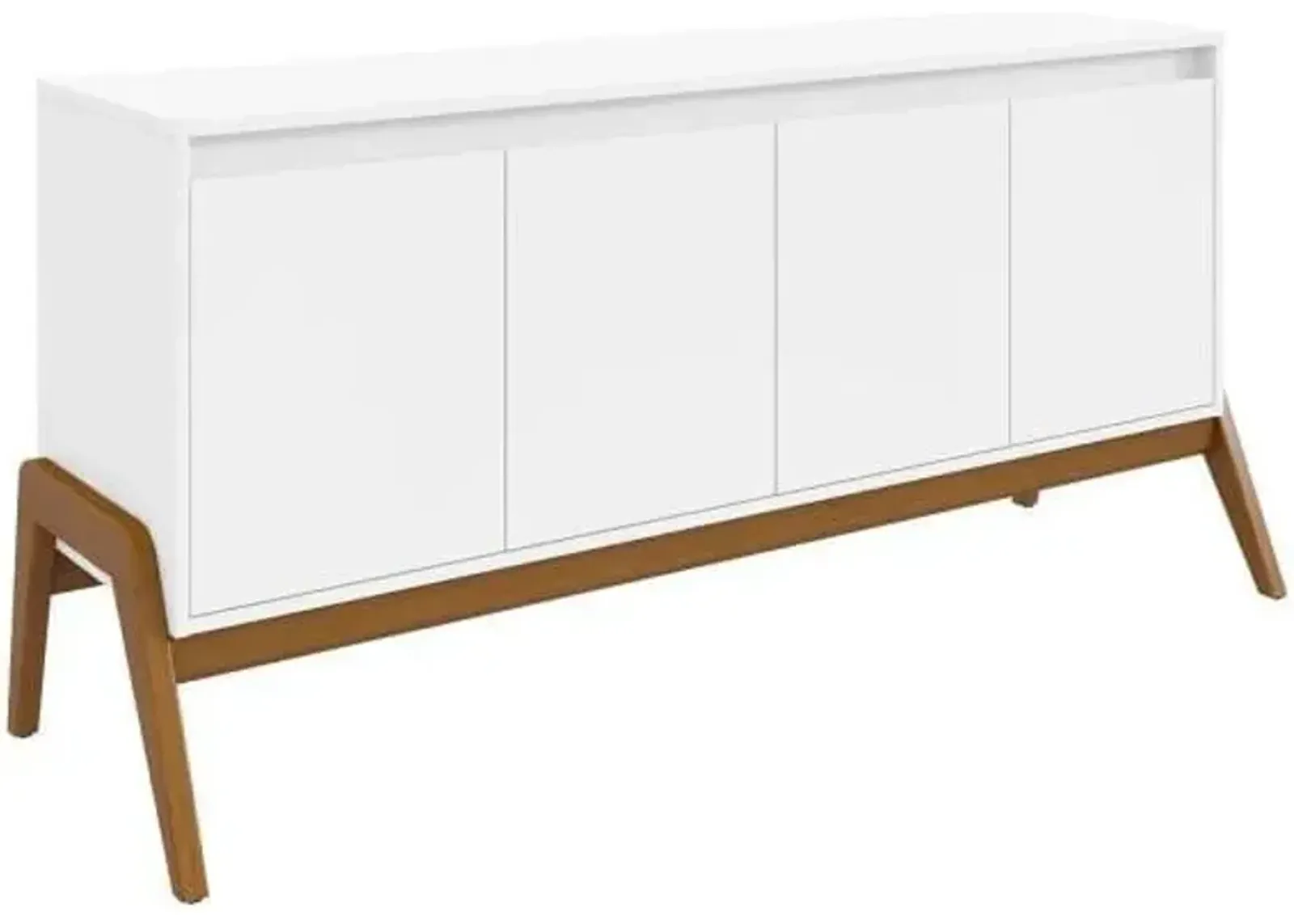 Zamir 63" Sideboard - Matte White