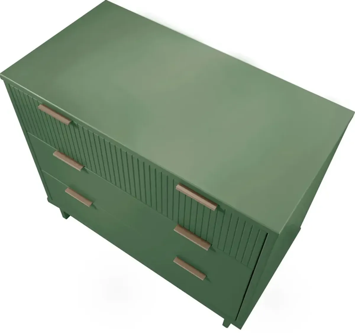 Kenya Dresser, 3 Drawer Dresser and Narrow Chest Set - Sage Green