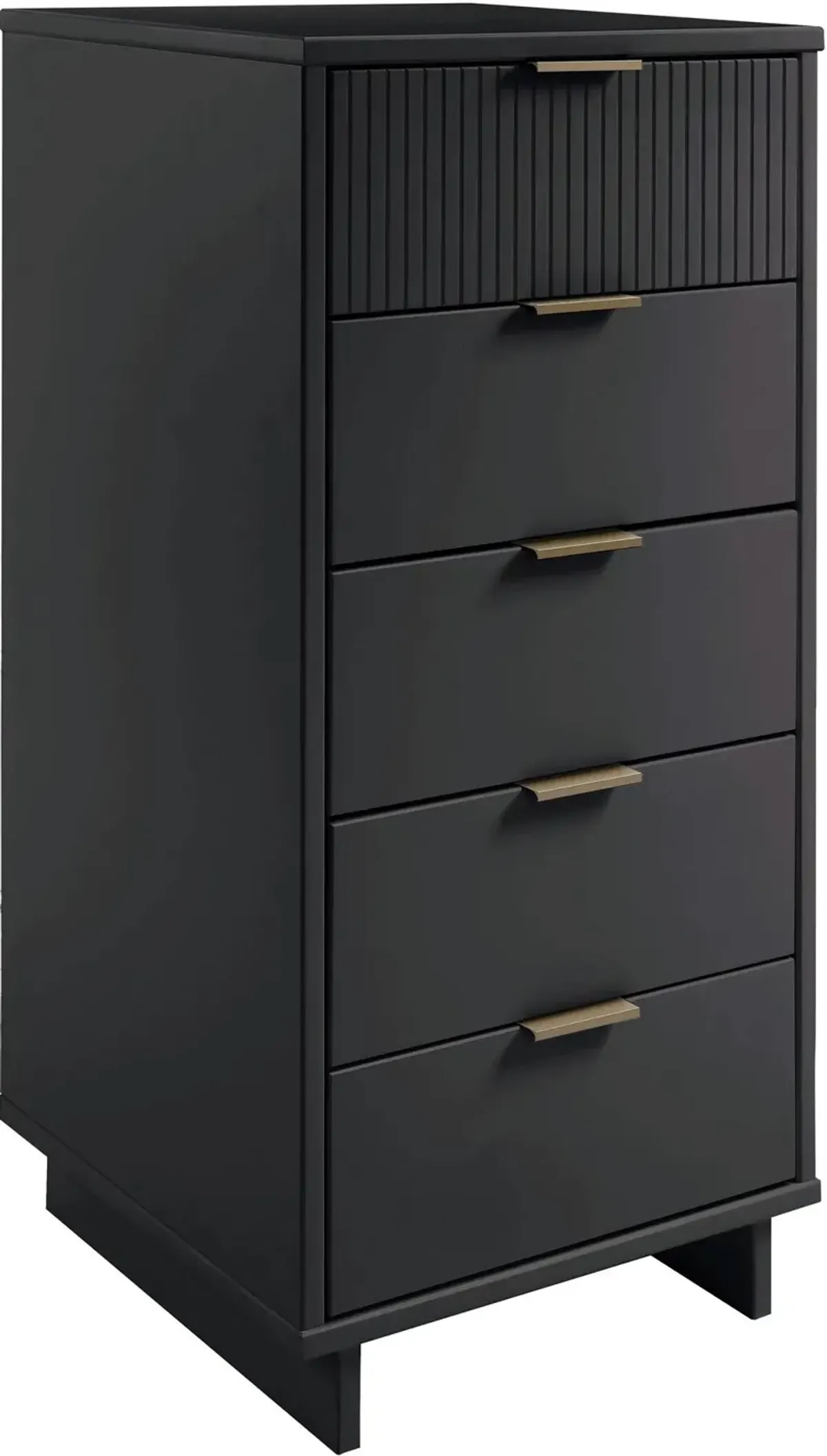 Kenya Dresser, 3 Drawer Dresser and Narrow Chest Set - Dark Grey