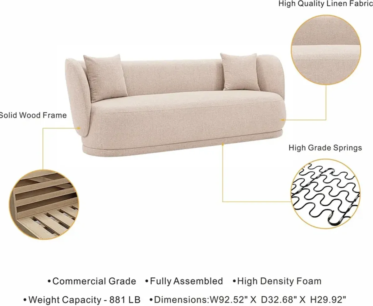 Benson Sofa - Wheat