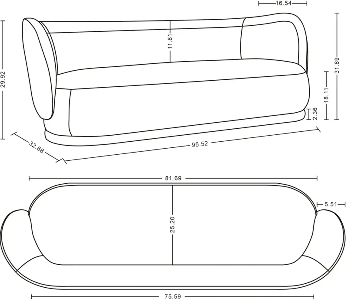 Benson Sofa - Wheat