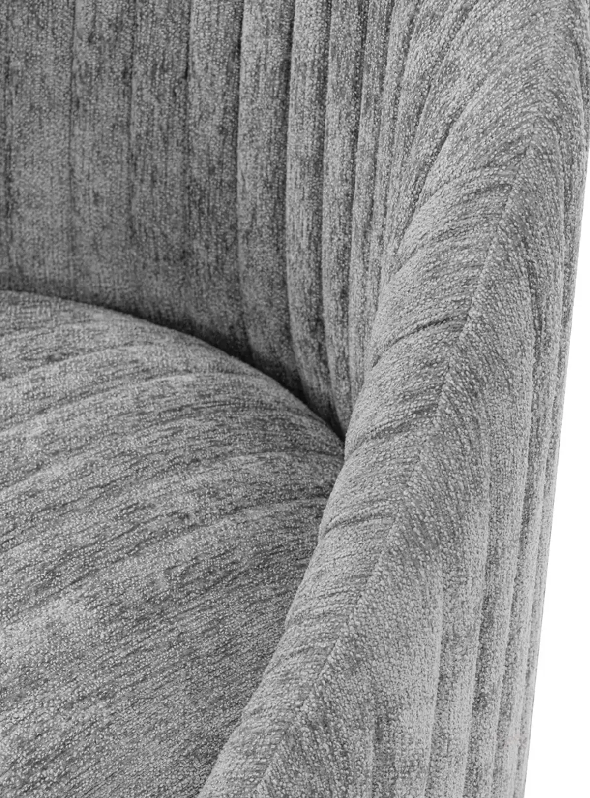 Venus Set of 2 Swivel Accent Chairs - Grey